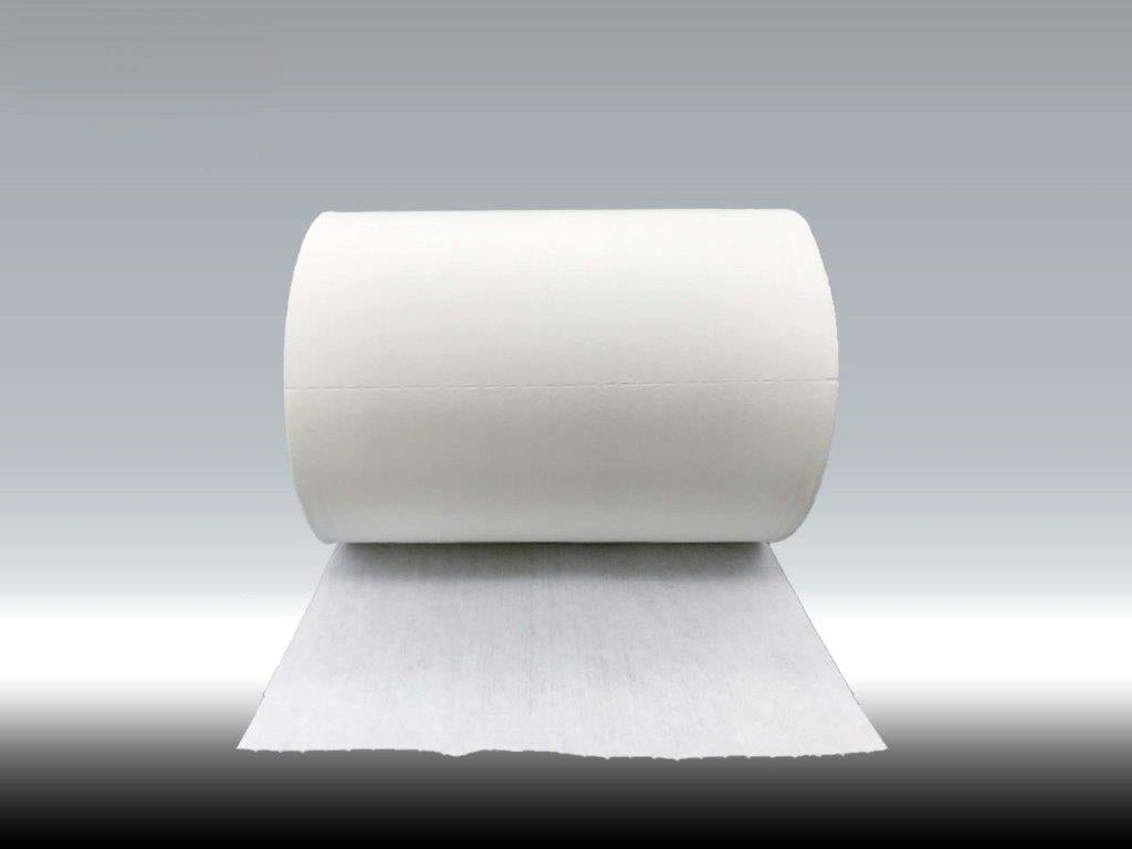 Vliesstoff Waschtücher, weiß (Rolle)