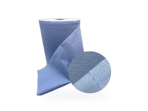 CM Putzpapier blau, 2-lagig (2 Rollen)